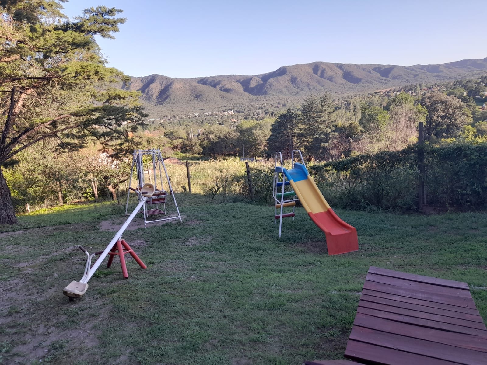 Cabañas San Antonio de Arredondo - Vista panorámica Lindo Lugar con pileta y sierras
